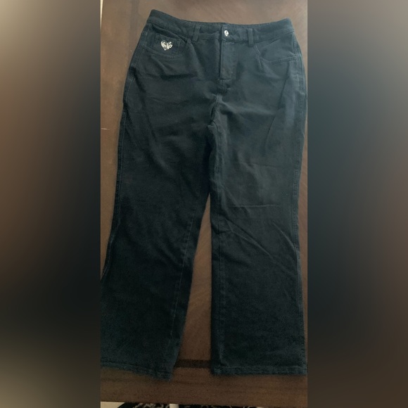 Ladies Size 6 Dream Jeannes by Quacker Factory Black Denim Jeans - Picture 12 of 15